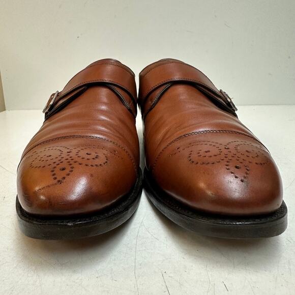 NEW HEELS Edward Green x Ralph Lauren Puple Label Single Monk England US 9.5 D